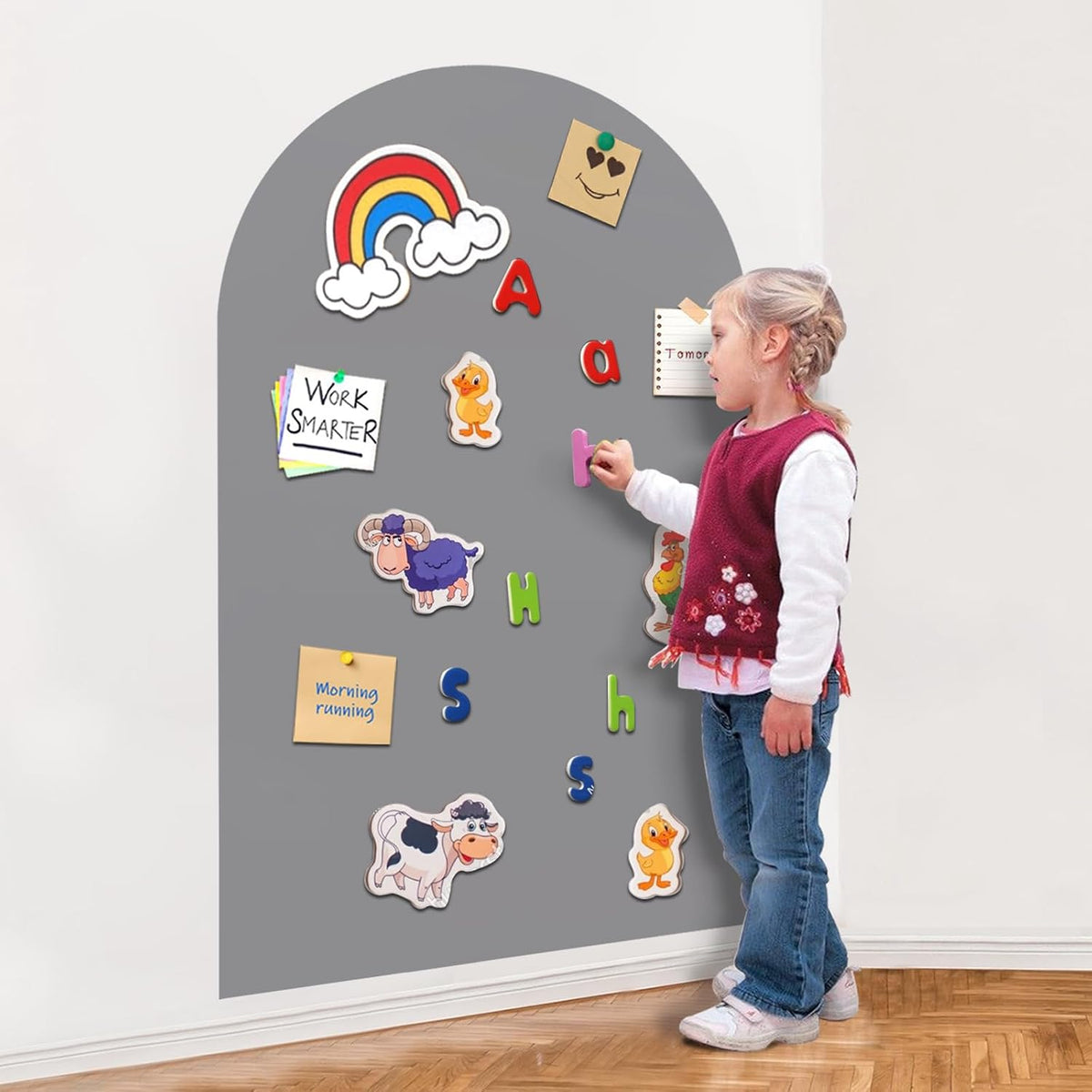 Warasee Magnetic Chalkboard Wall Decal