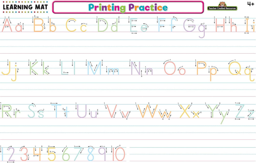 Teacher Created Resources Printing Practice Mat