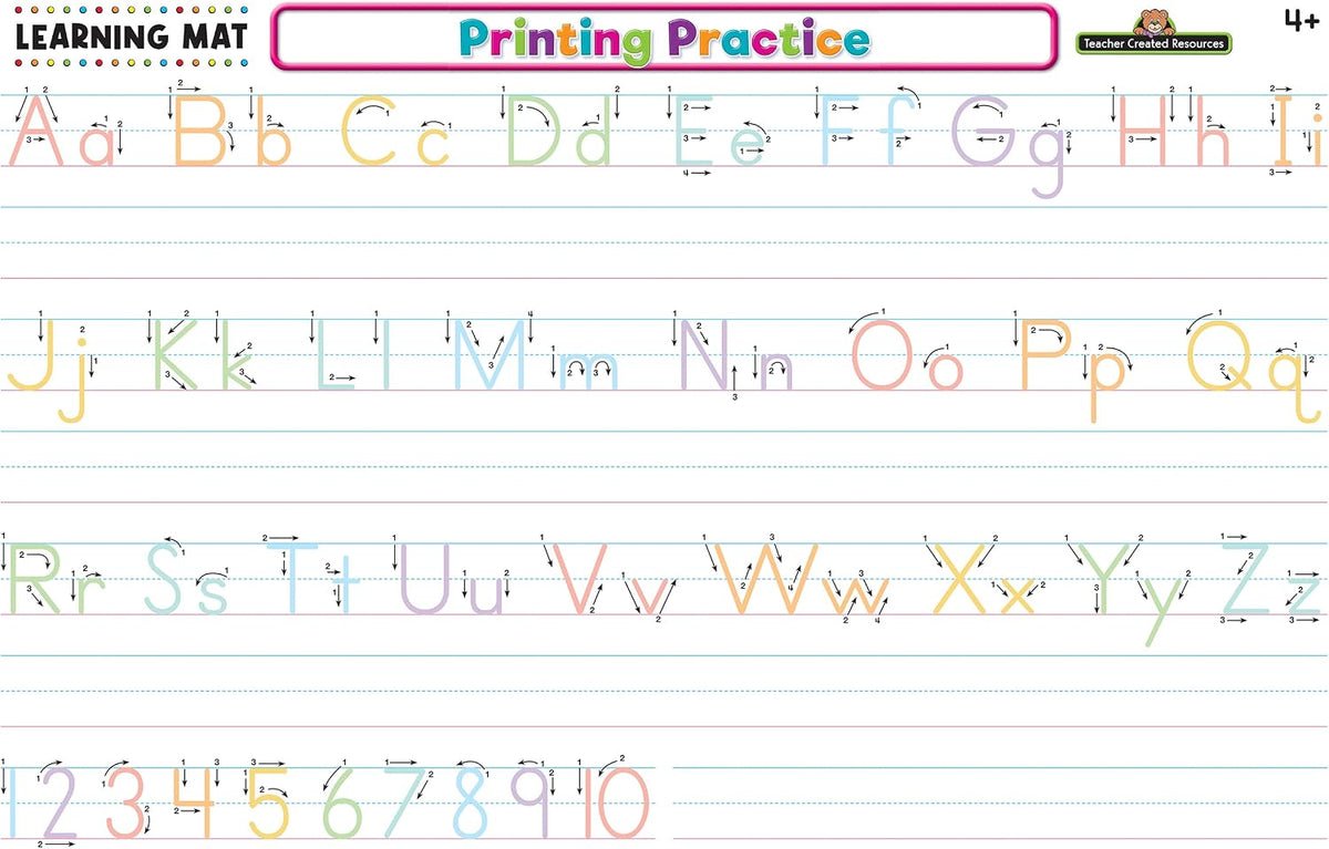 Teacher Created Resources Printing Practice Mat