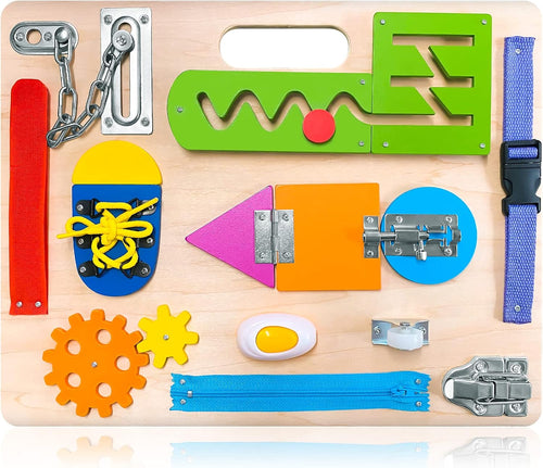 ABERLLS Montessori Busy Board