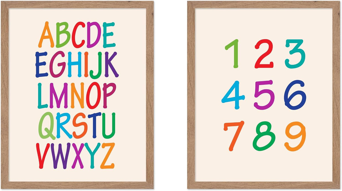Poster Master Alphabet & Numbers Posters