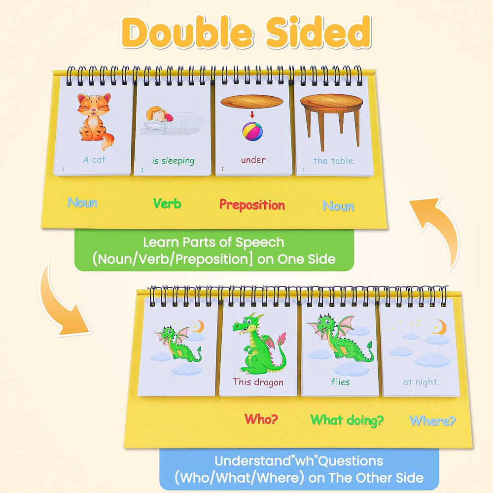 Auchq Sentence Building Flip Chart