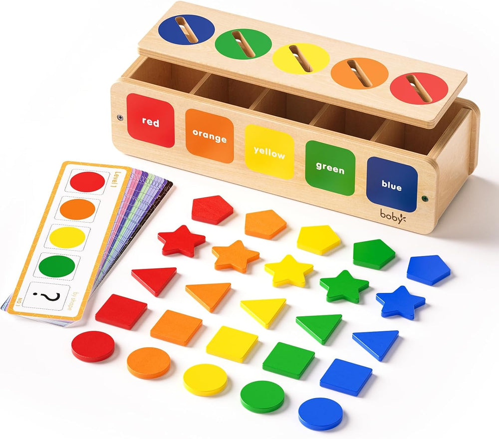 D Dailyfunn Wood Sorting Toy