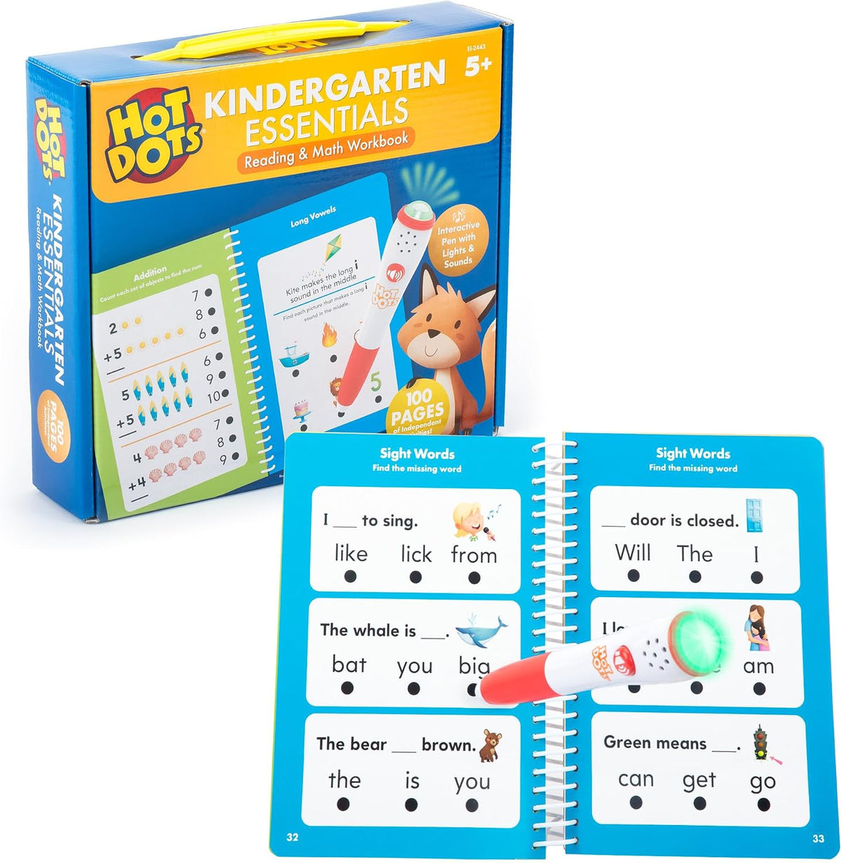 Educational Insights Kindergarten Workbook
