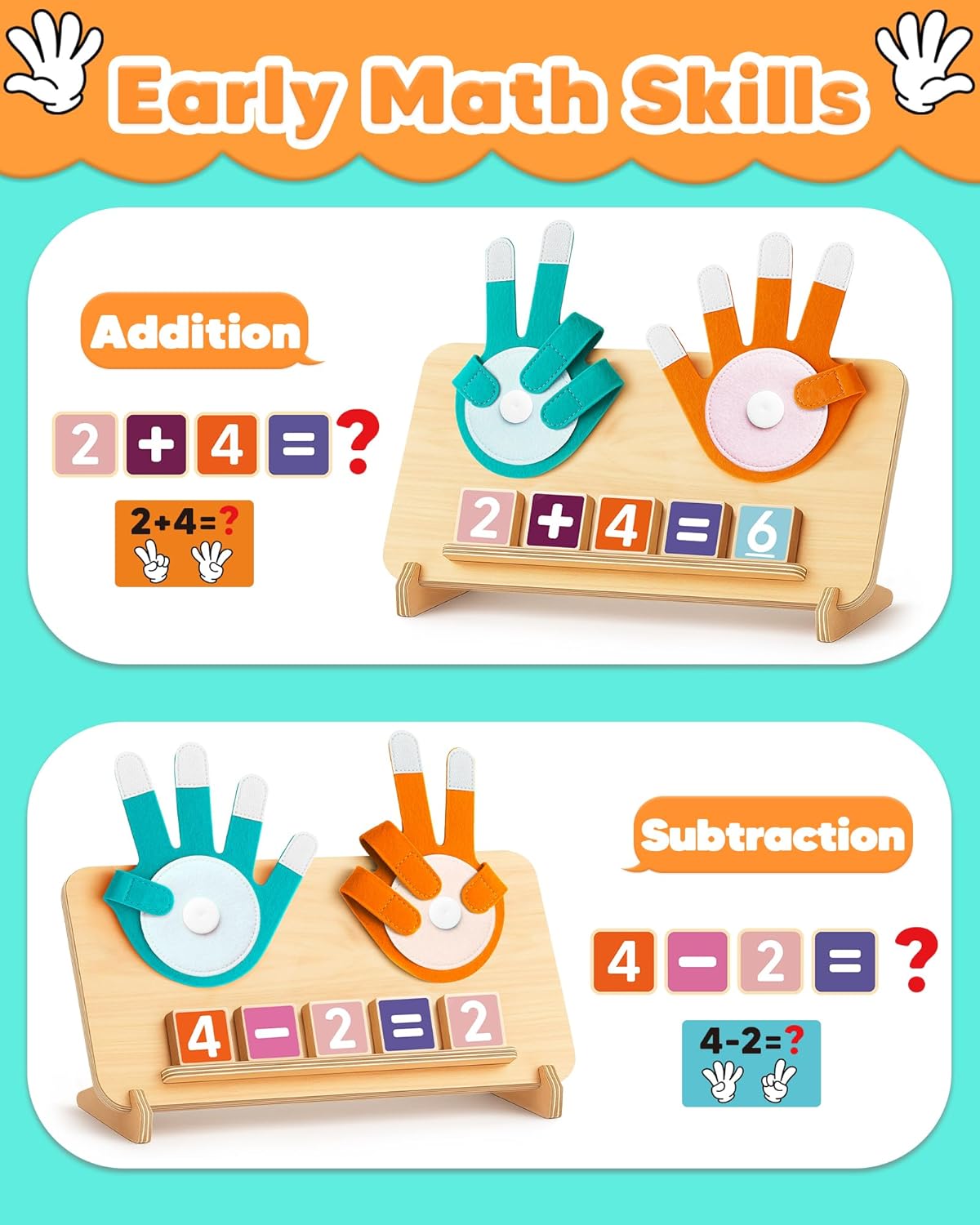Gagule Number Counting Board Toy