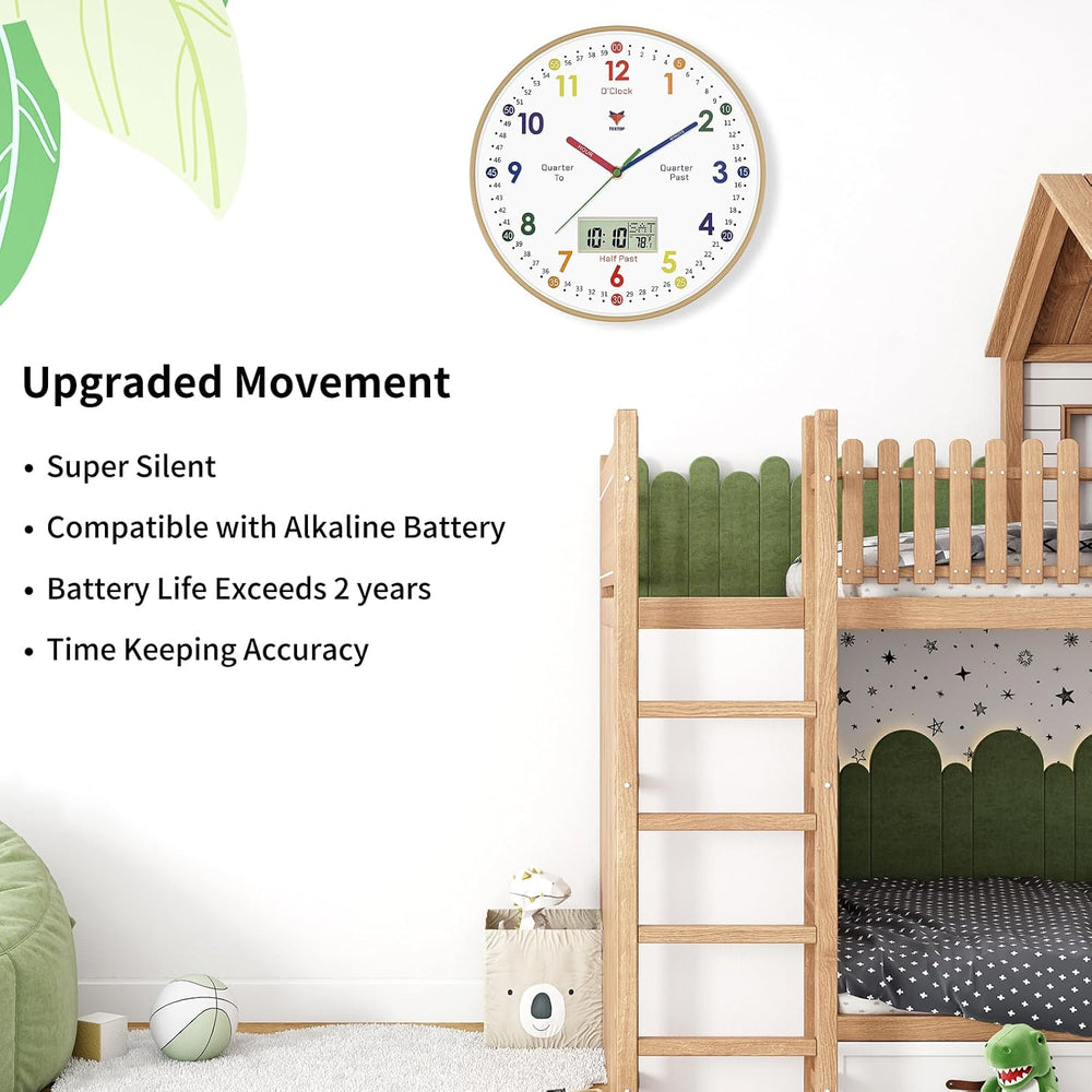 Foxtop Learning Clock