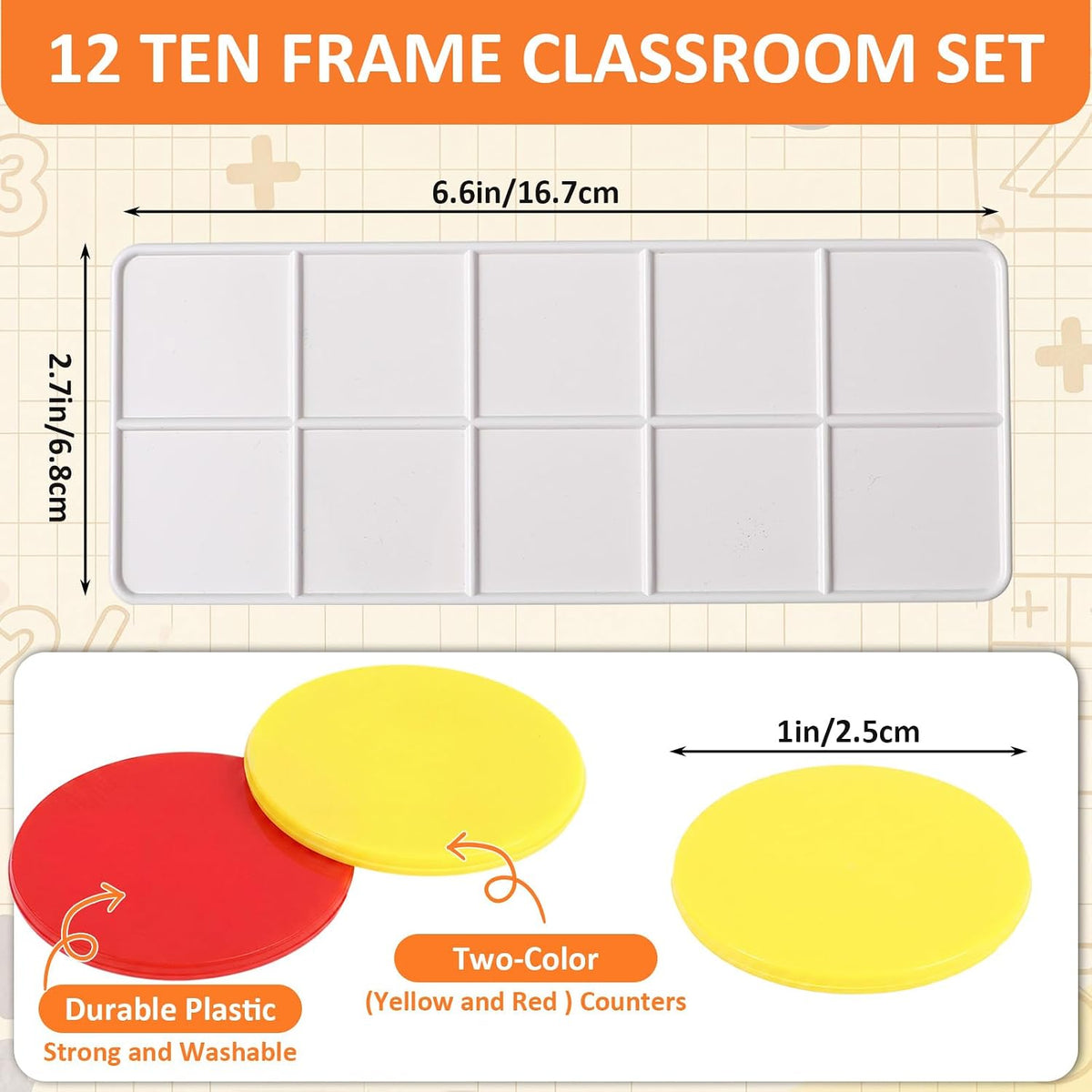 Soulchen Plastic Ten Frames