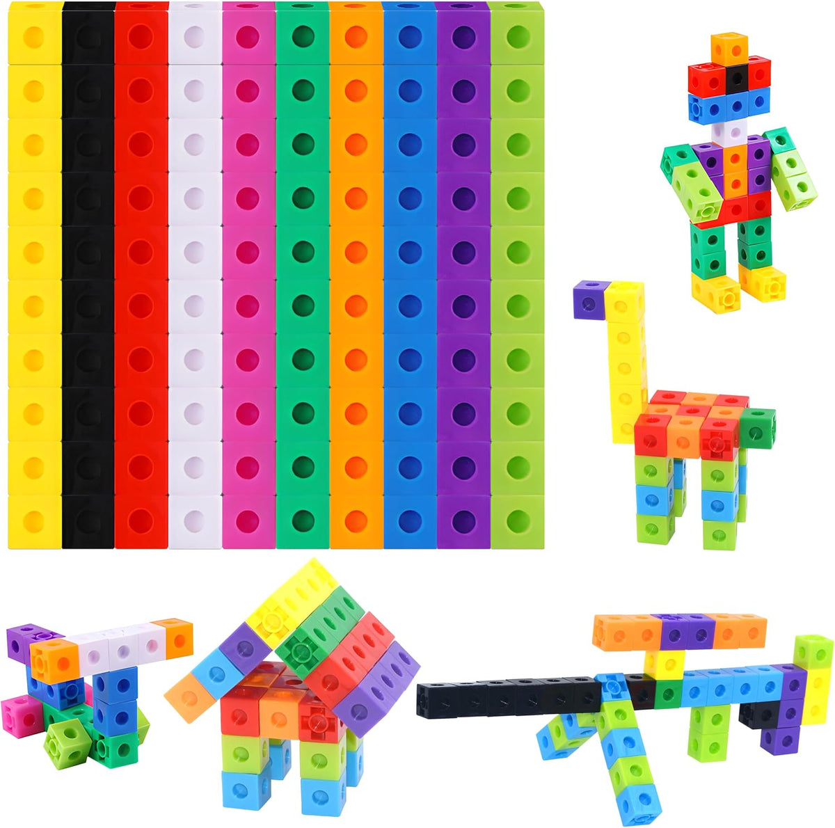 SpriteGru Math Linking Cubes