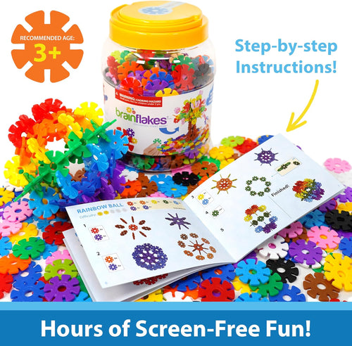 Brain Flakes Interlocking Disc Building Toy