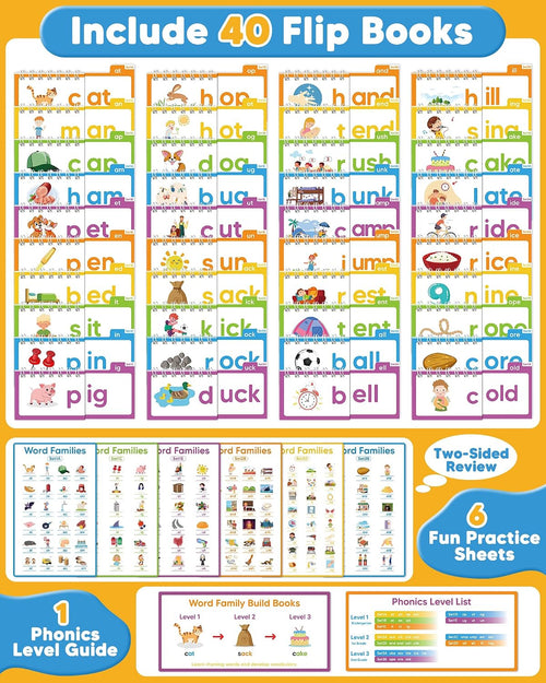 Bekayshad Phonics Flash Cards