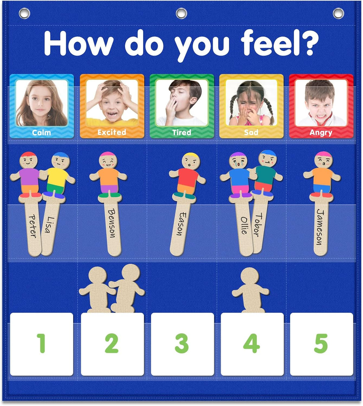 ALSLEA Feelings Pocket Chart