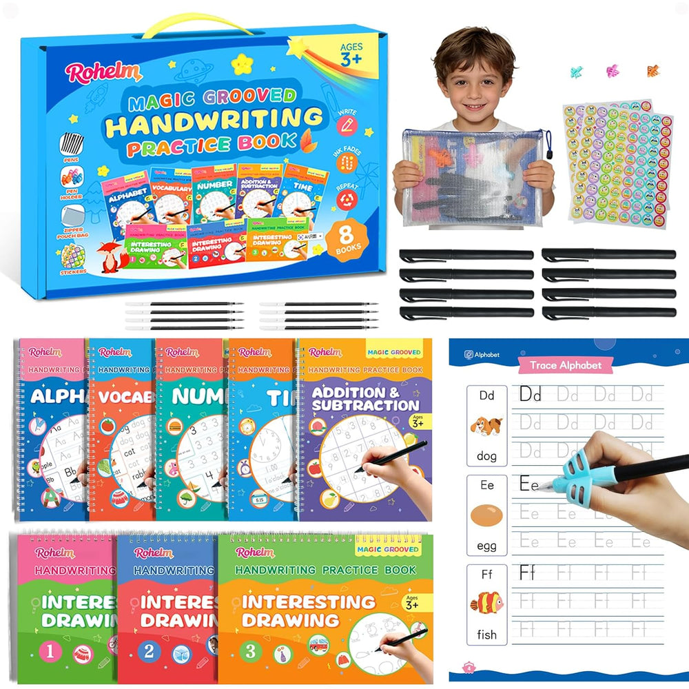 Rohelm Grooved Handwriting Books