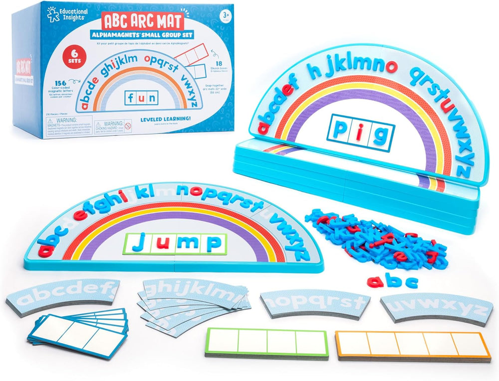 Educational Insights ABC Arc Mat AlphaMagnets