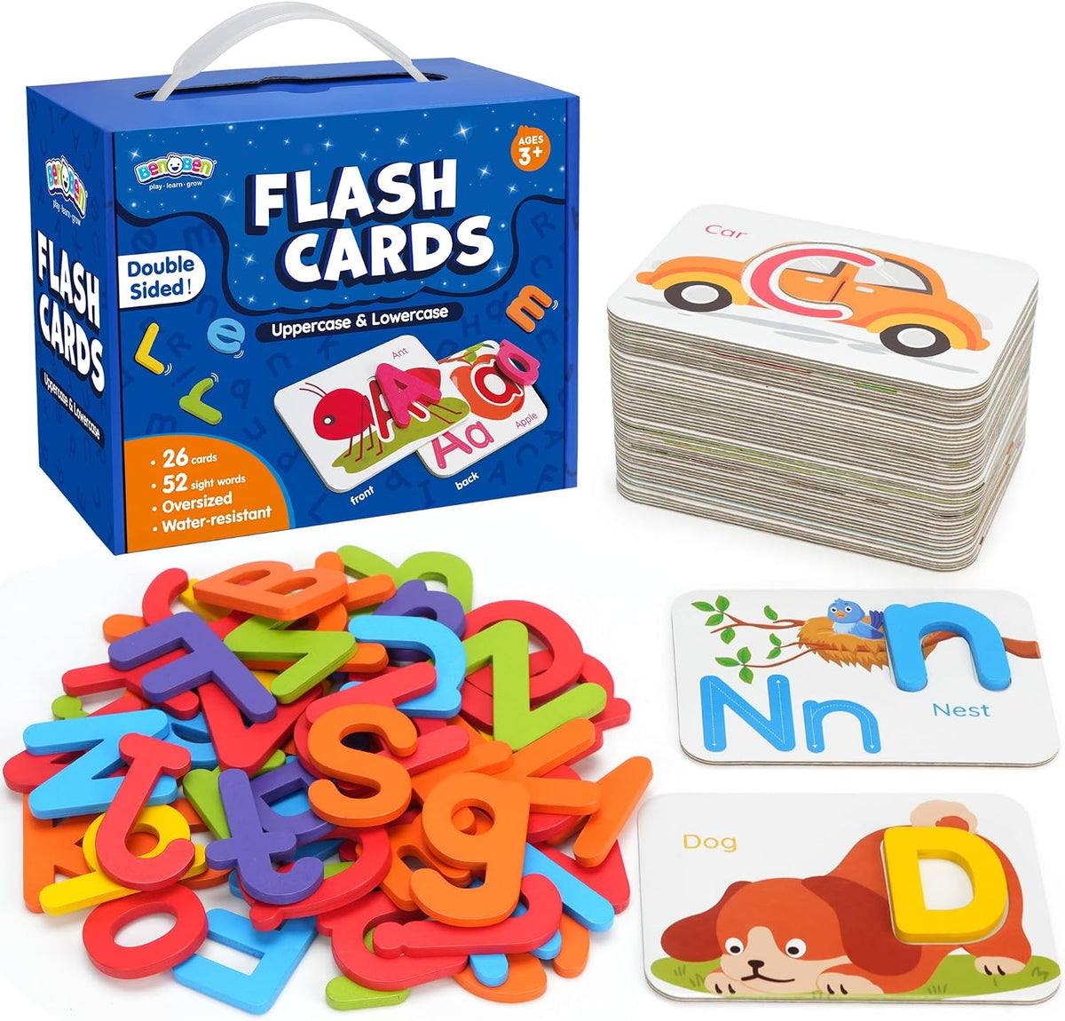 BenBen Alphabet Flash Cards