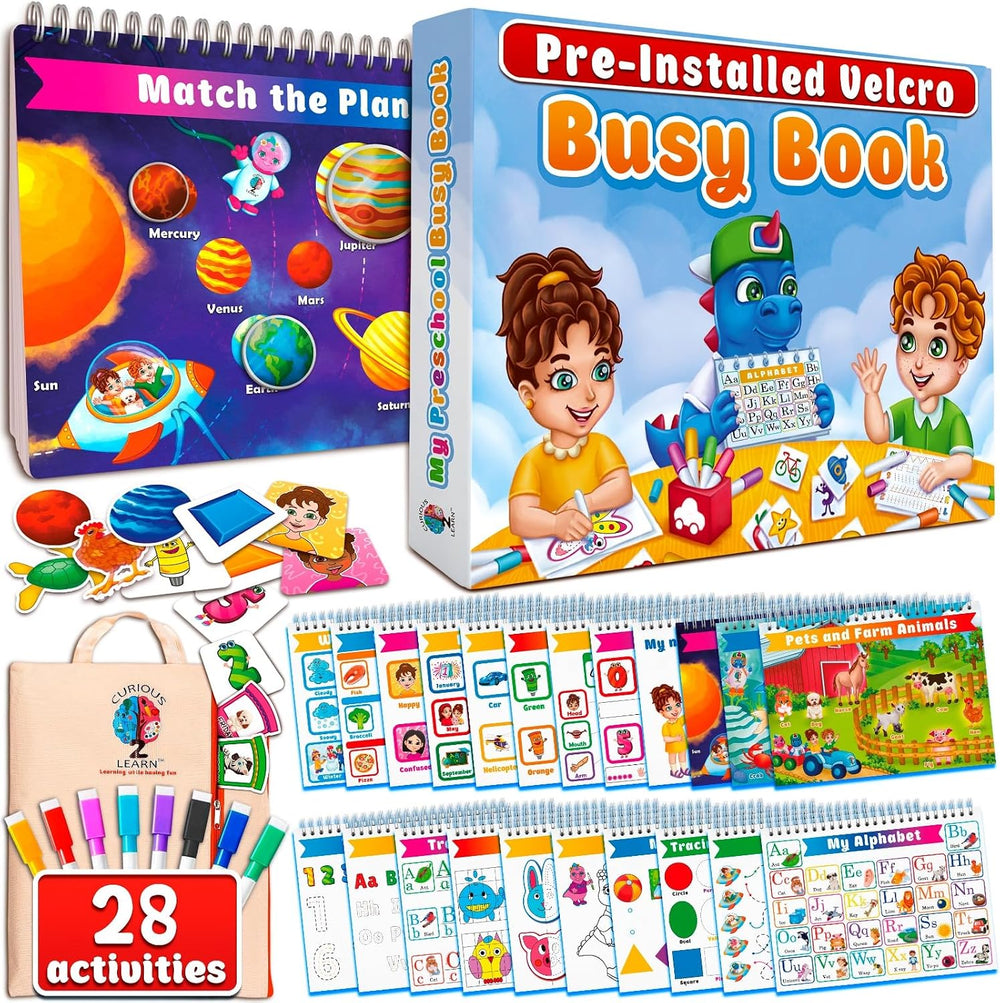 Curious 2 Learn Busy Book